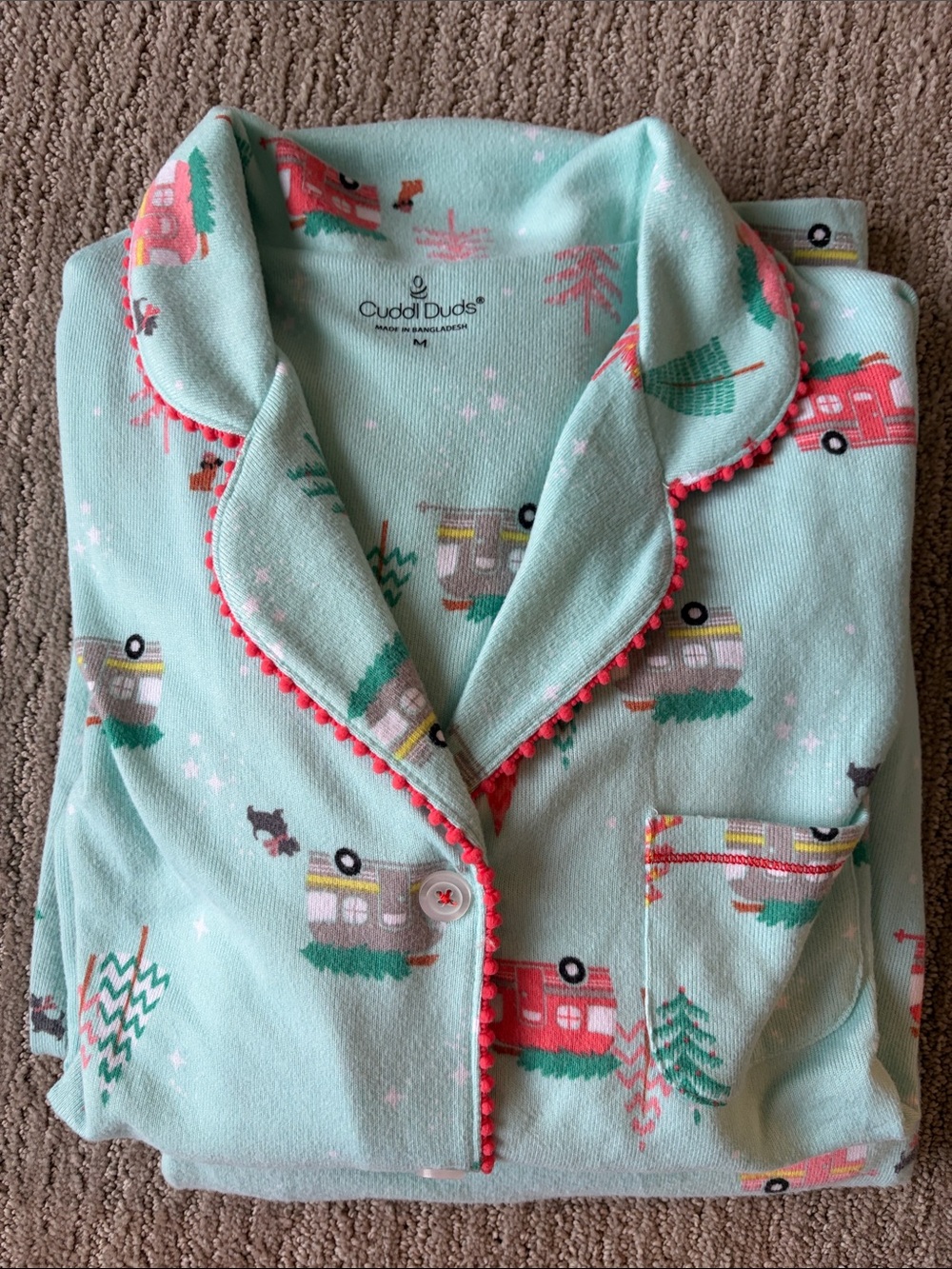 Cuddl Duds Pajama Set